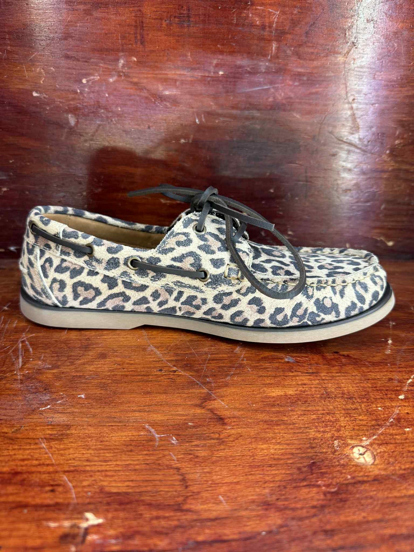 Celeris Vela Deck Shoes Leopard