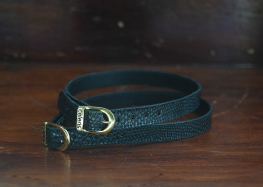 Celeris Sporeremme black faux gecko